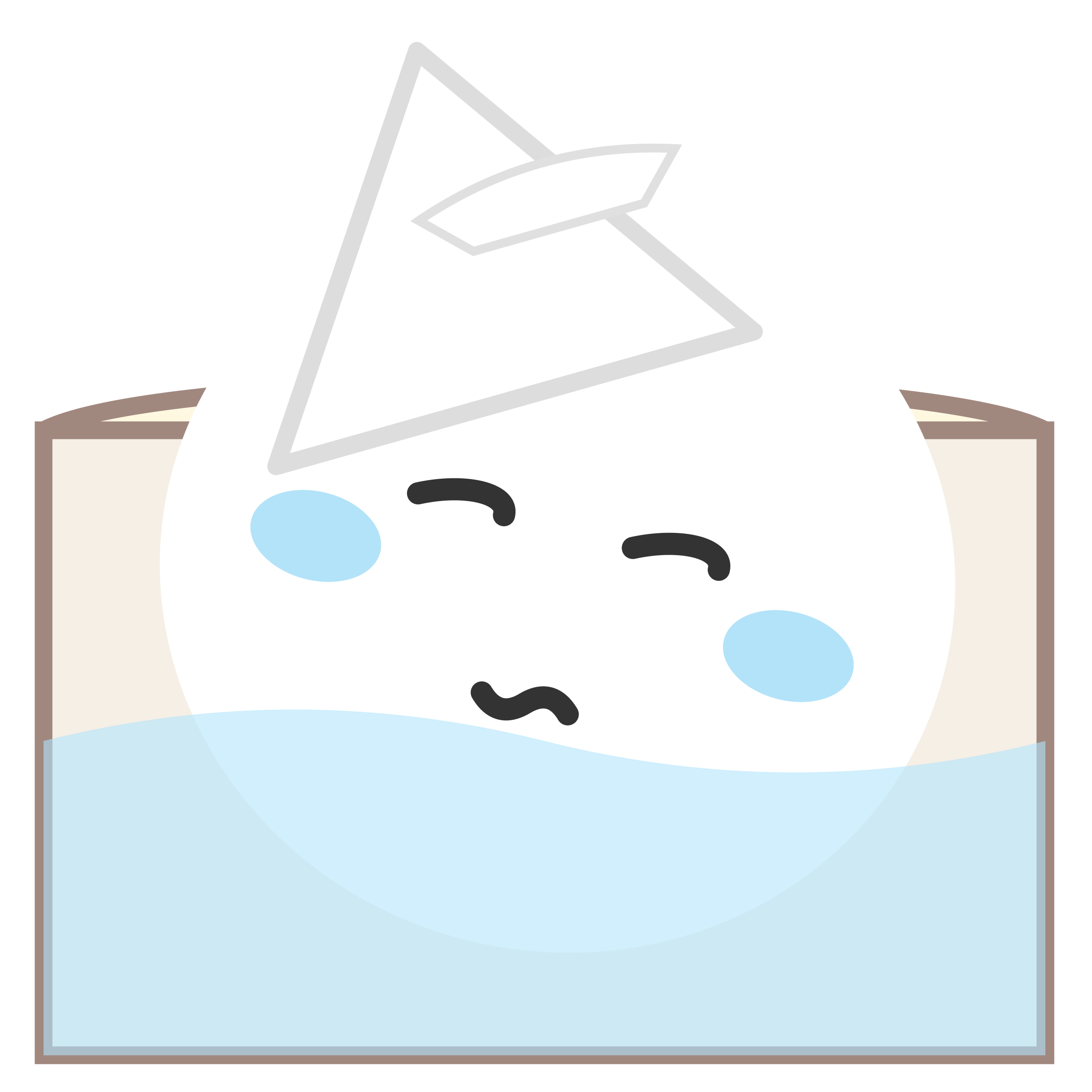 温泉につかるちさまる