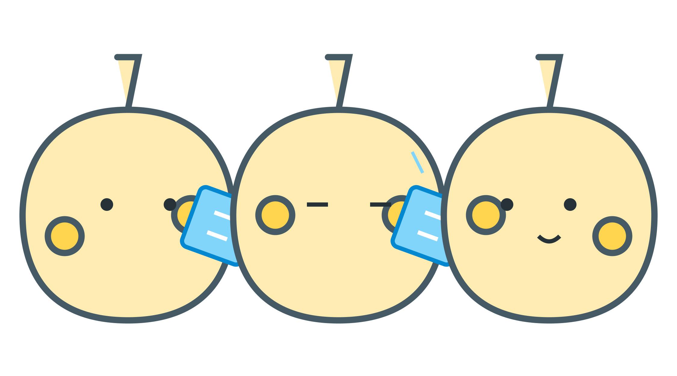 協力するピング